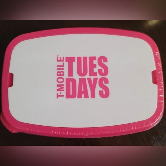 NWOT T-MOBILE Plastic Food Container x2, *PM* - Picture 2 of 3